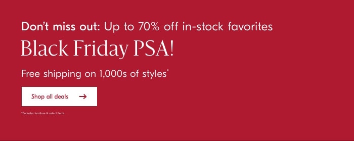 Shop all deals