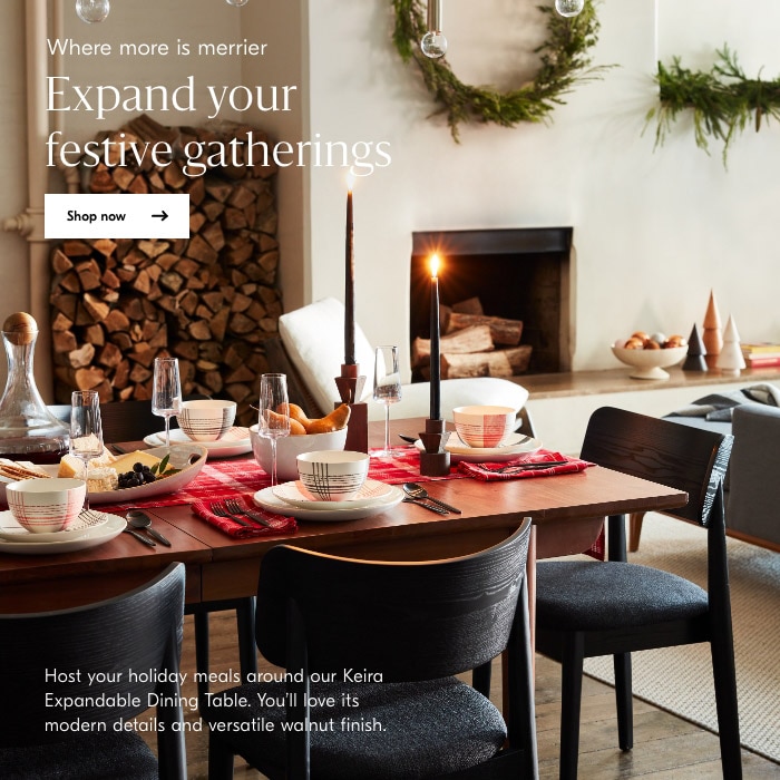 Expand your festive gatherings
