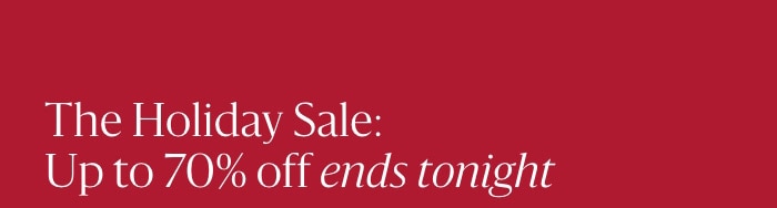 The holiday sale