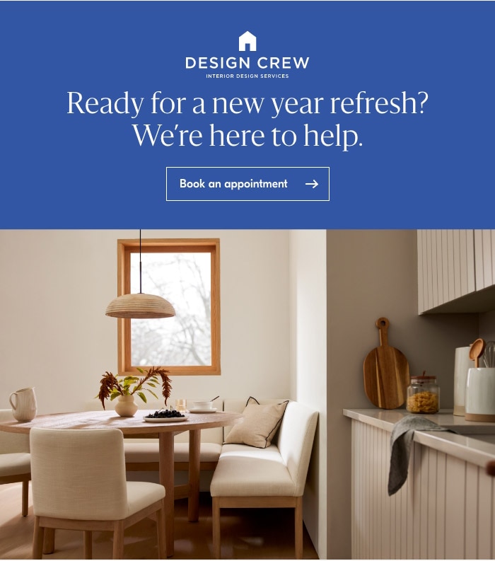 Design Crew. Book an appointment