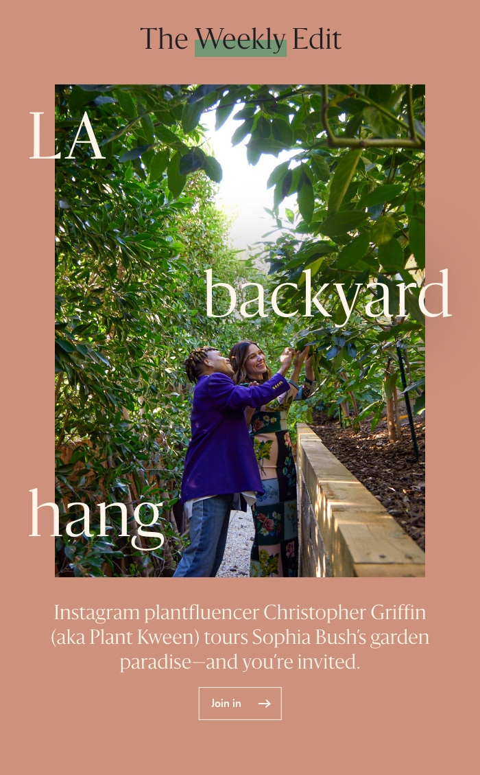 the weekly edit