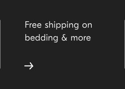 Free shipping on bedding & more
