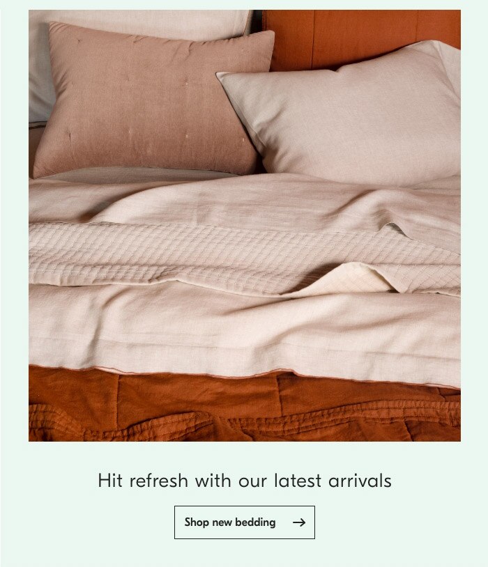 Shop new bedding