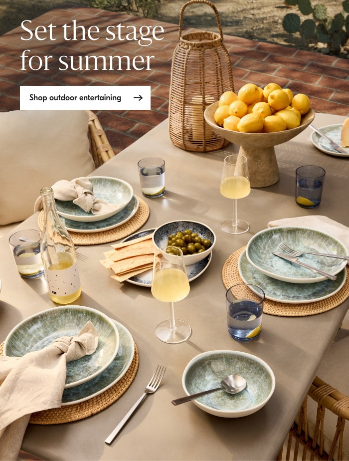 Shop outdoor entertaining