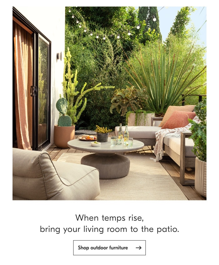 Shop outdoor furniture
