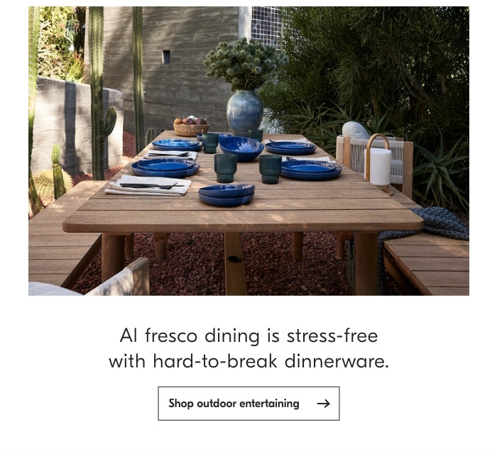 Shop outdoor entertaining