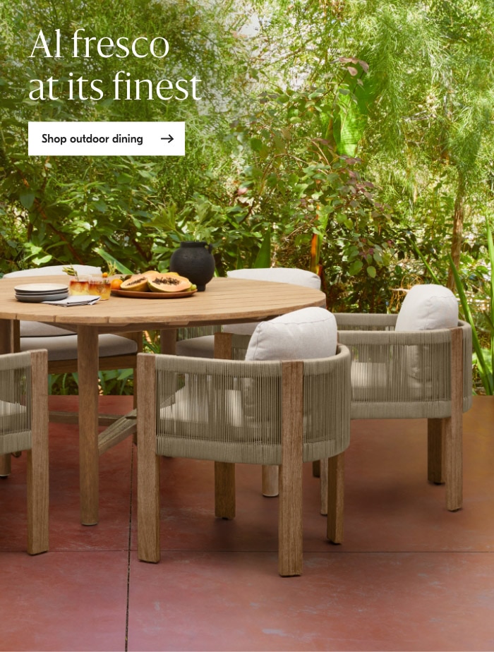 Shop outdoor dining