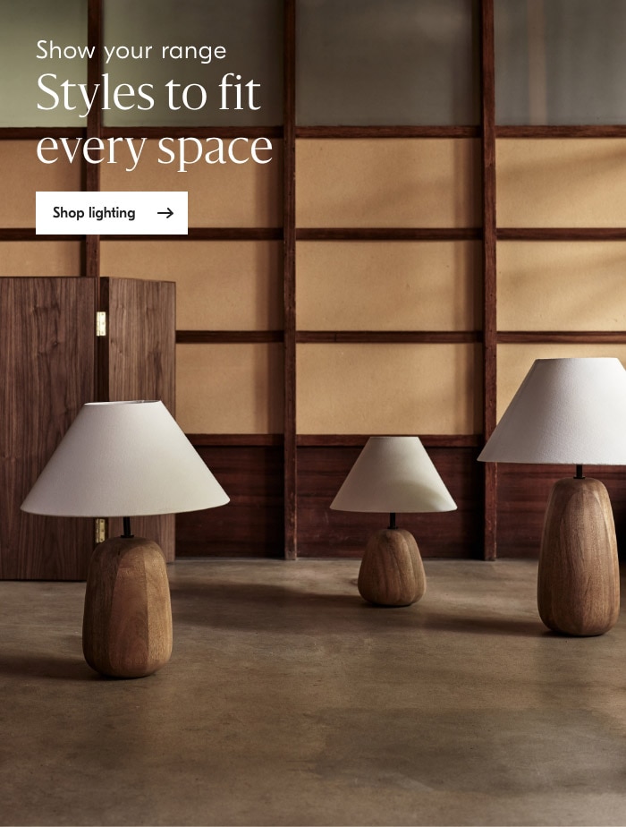 Shop lighting
