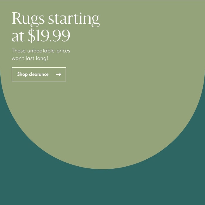 Shop clearance