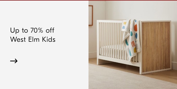 Up to 70% off West Elm Kids