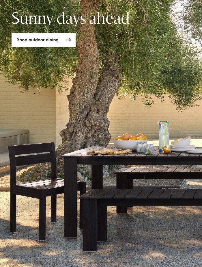 Shop outdoor dining