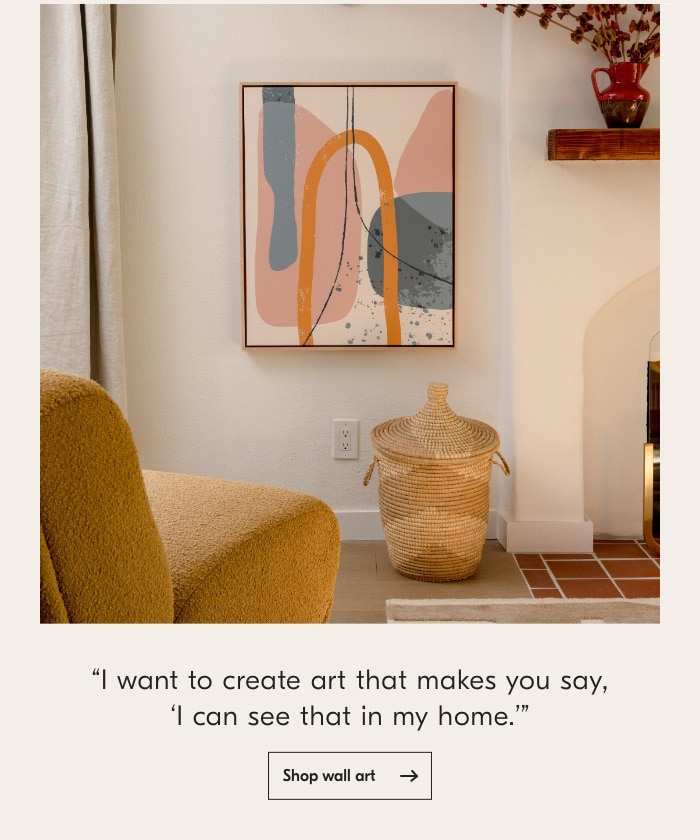 Shop wall art