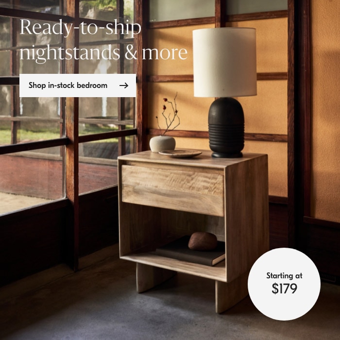 Shop in-stock bedroom