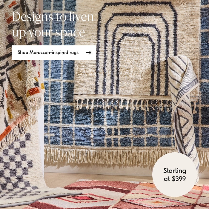 Shop Moroccan-inspired rugs
