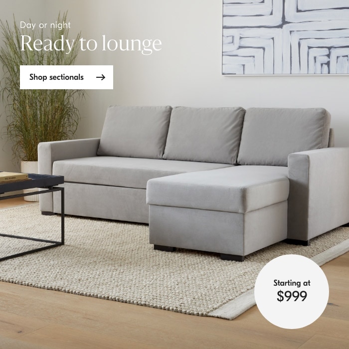 Shop sectionals