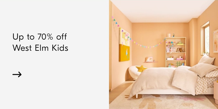 Up to 70% off West Elm Kids - 