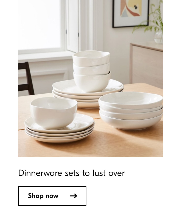  Dinnerware sets to lust over Shop now 