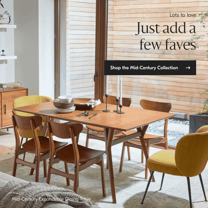 Serving up some … alltime favorites West Elm