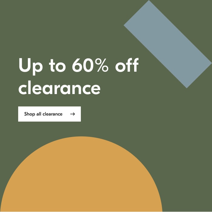  Up to 60% off clearance 