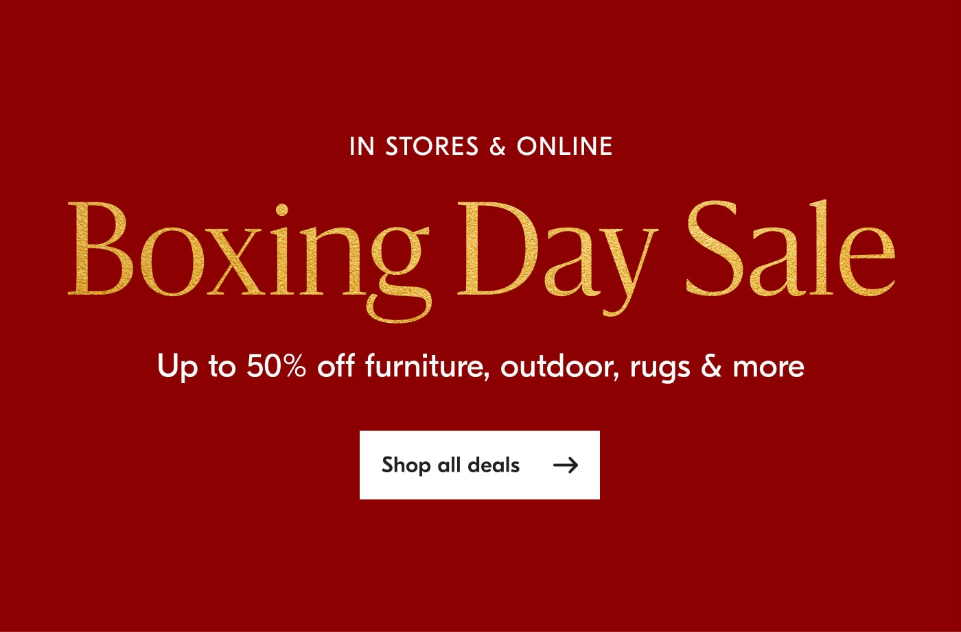 West elm sales boxing day sale