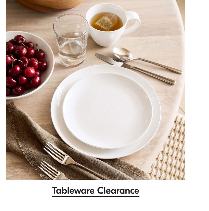 Tableware Clearance