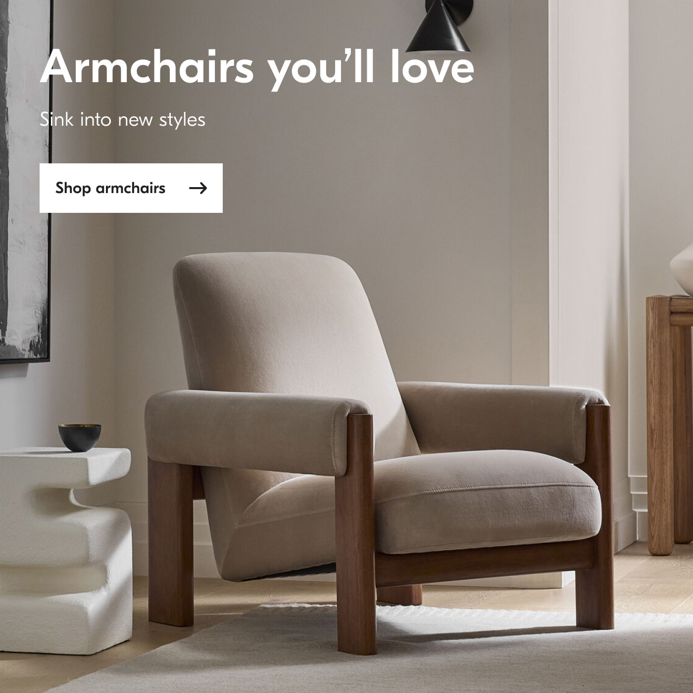 Armchairs you'll love - Sink into new styles - Shop armchairs