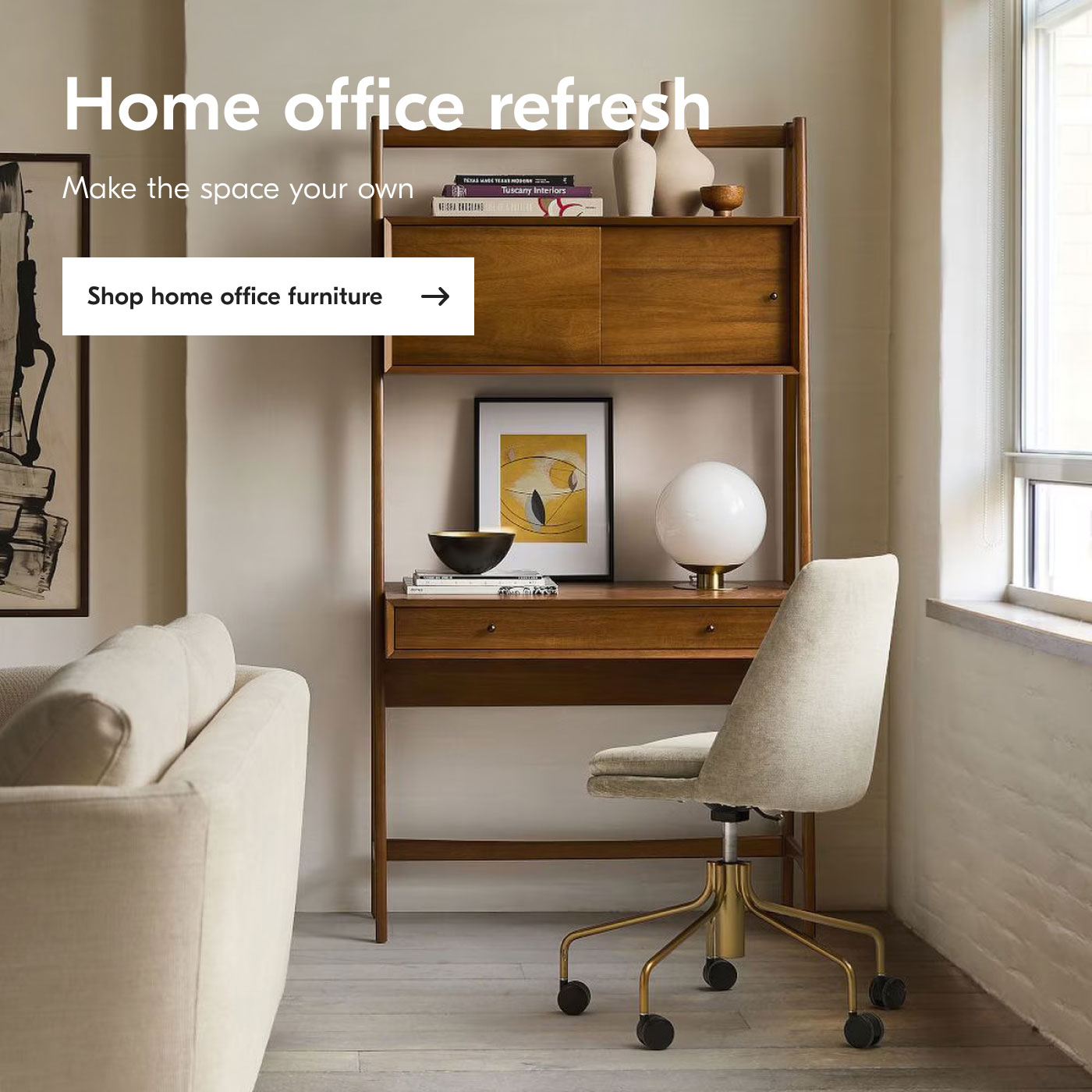 Home office refresh - Make the space your own - Shop home office furniture