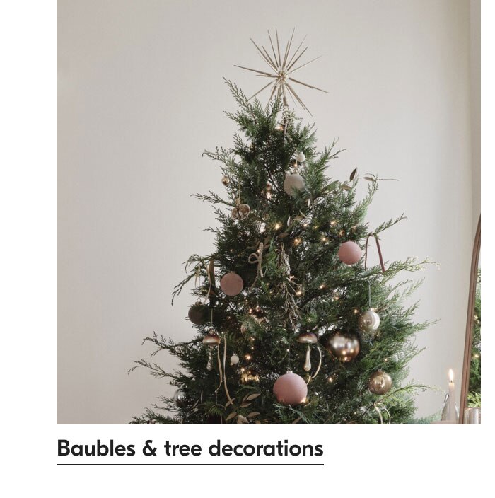 Baubles & tree decorations