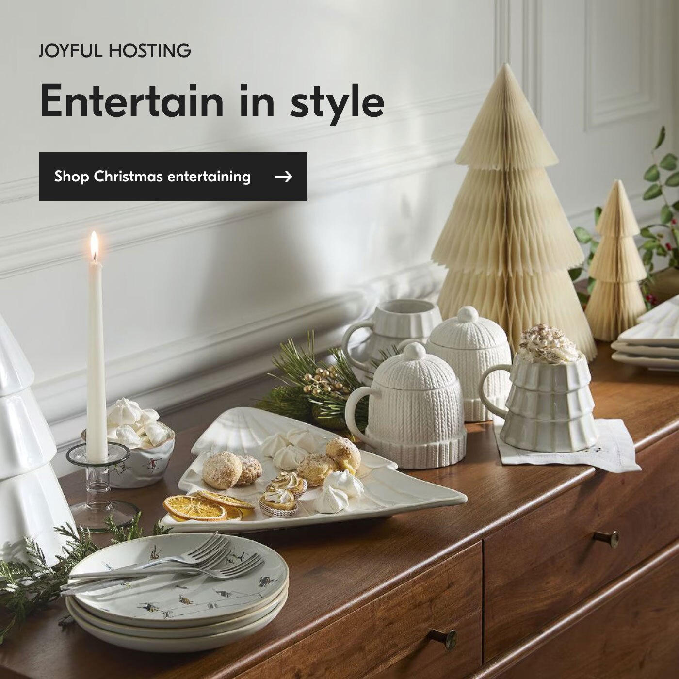 Joyful Hosting - Entertain in style - Shop Christmas entertaining