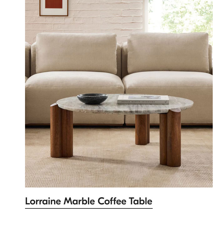 Lorraine Marble Coffee Table