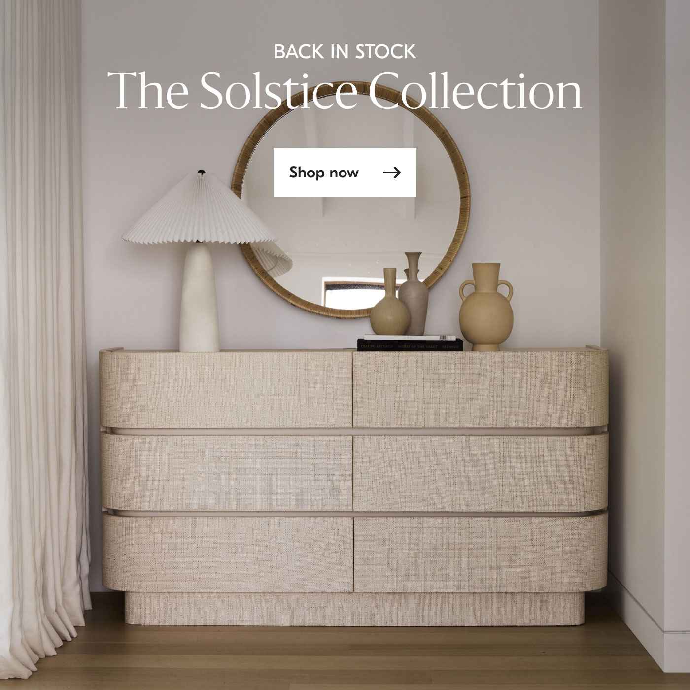 Back in Stock - The Solstice Collection - Shop now