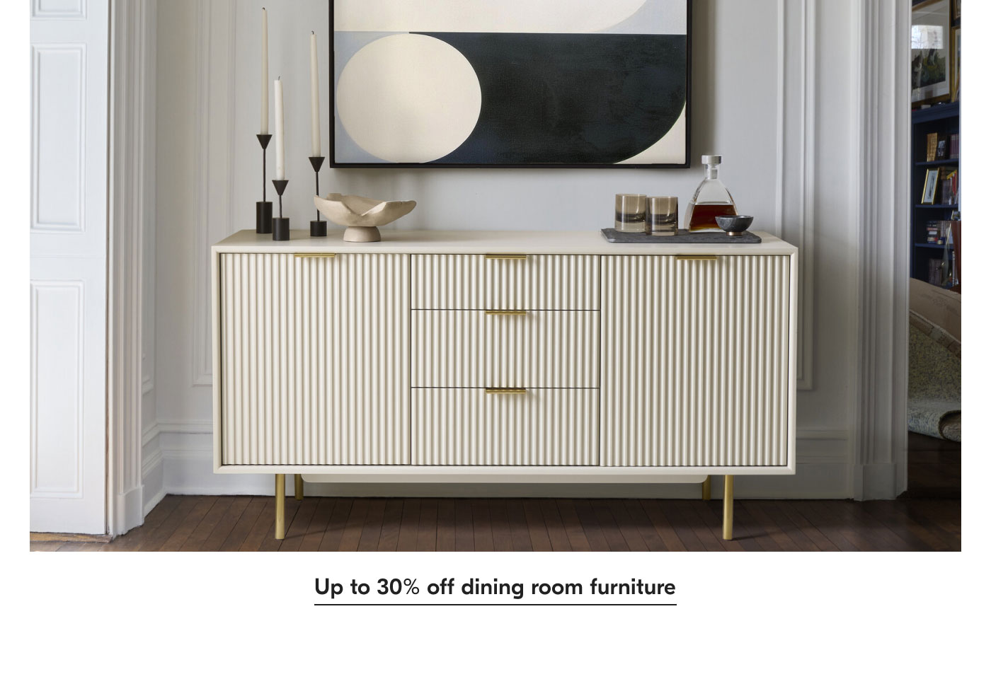 Up to 30% off dining room furniture