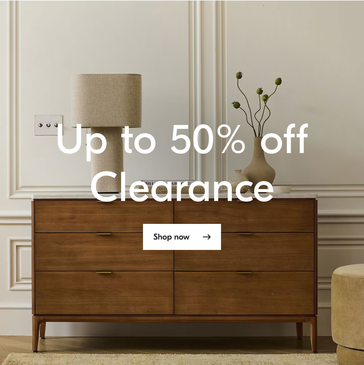 Up to 50% off Clearance - Shop now