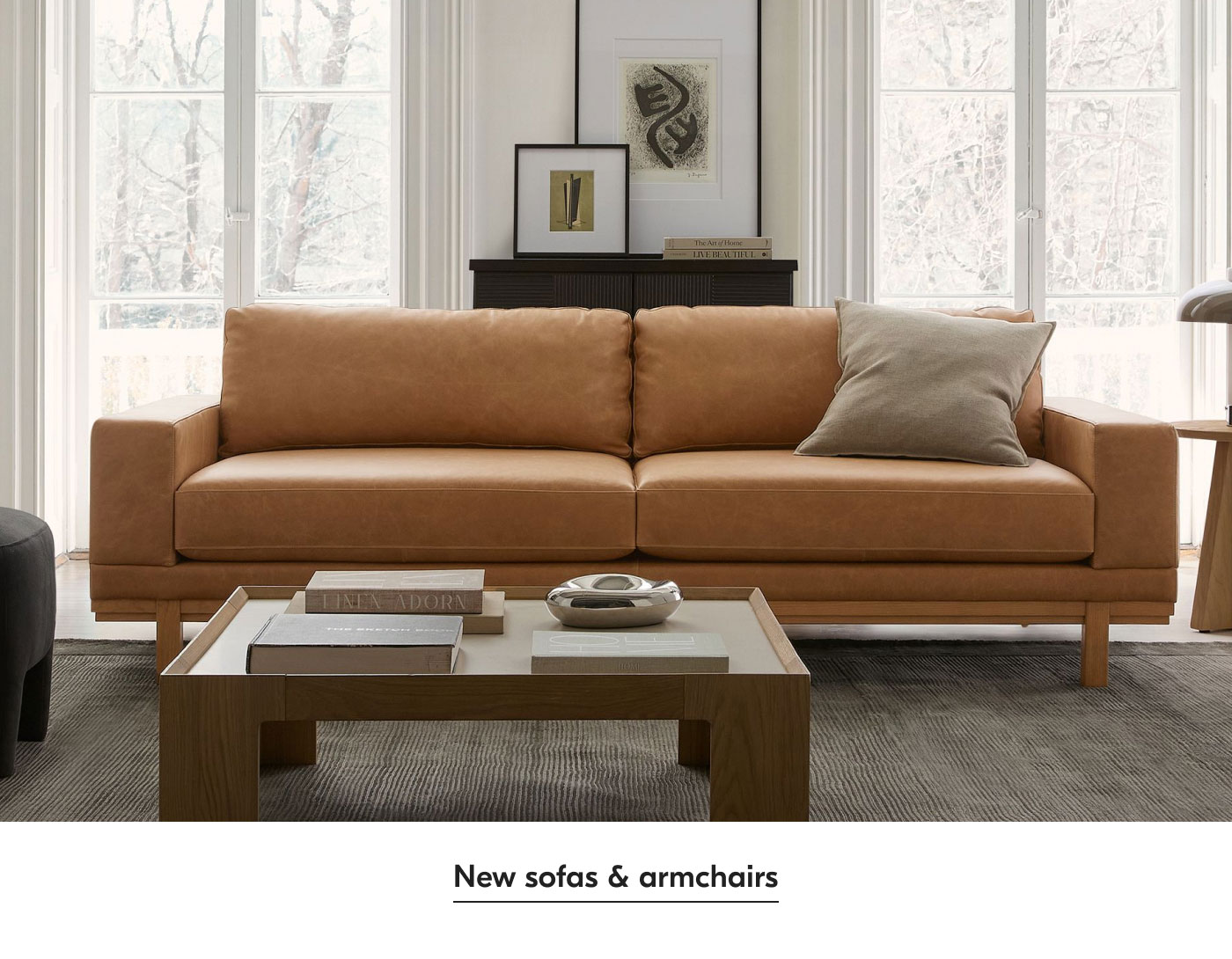 New sofas & armchairs