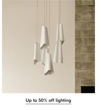 Up to 50% off lighting