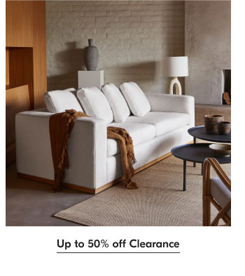 Up to 50% off Clearance