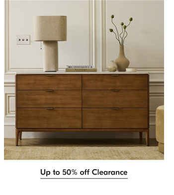 Up to 50% off Clearance