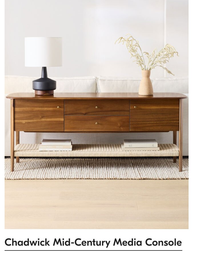 Chadwick Mid-Century Media Console