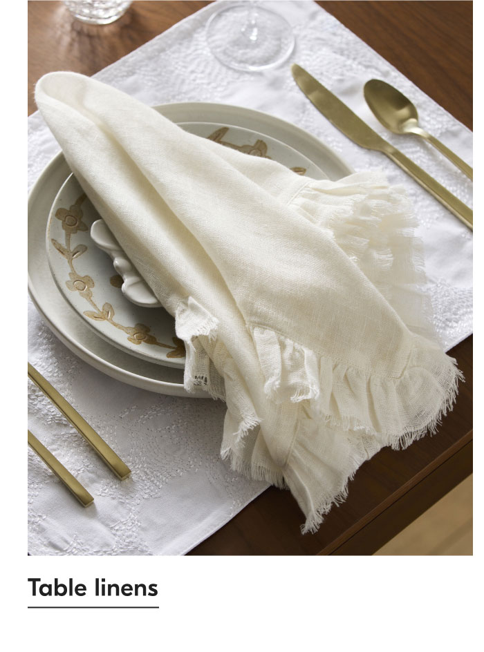 Table linens