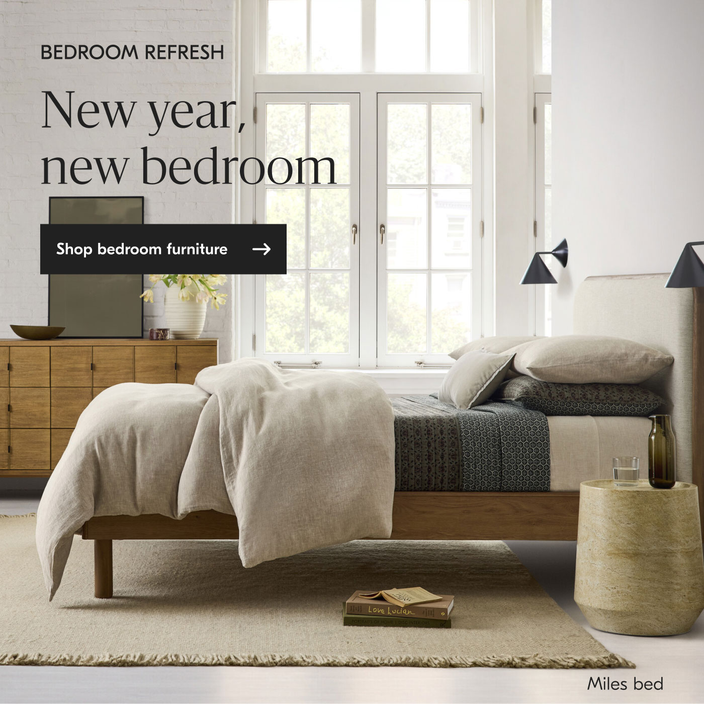 Bedroom refresh - New year, new bedroom - Shop bedroom furniture