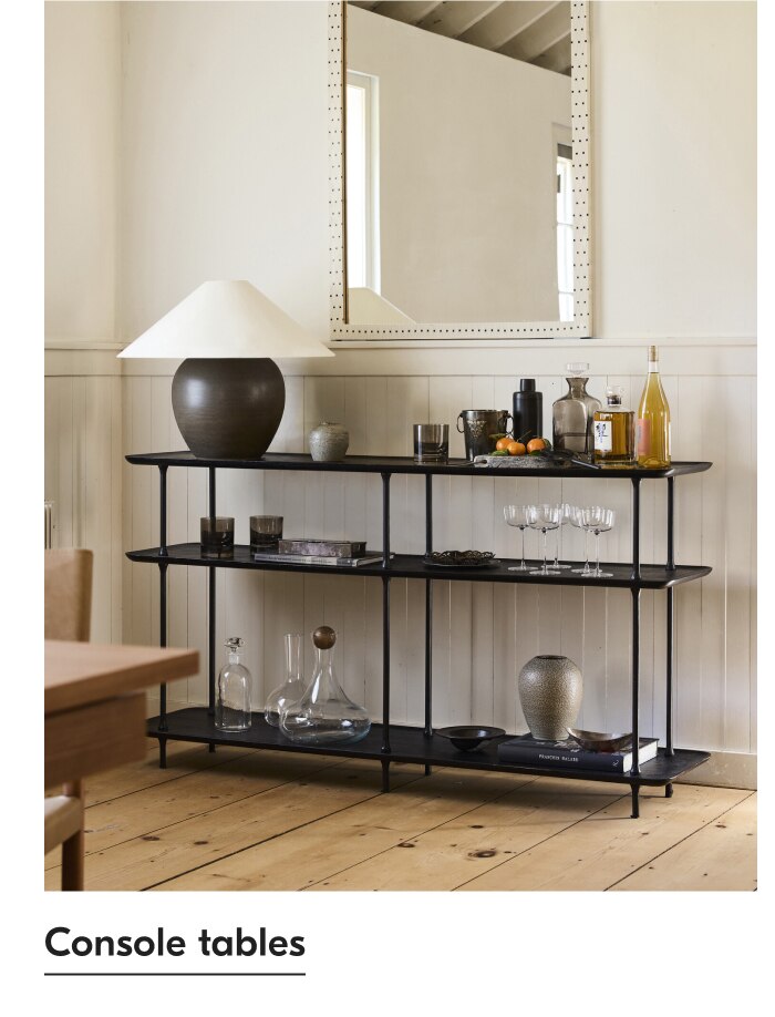 Console tables