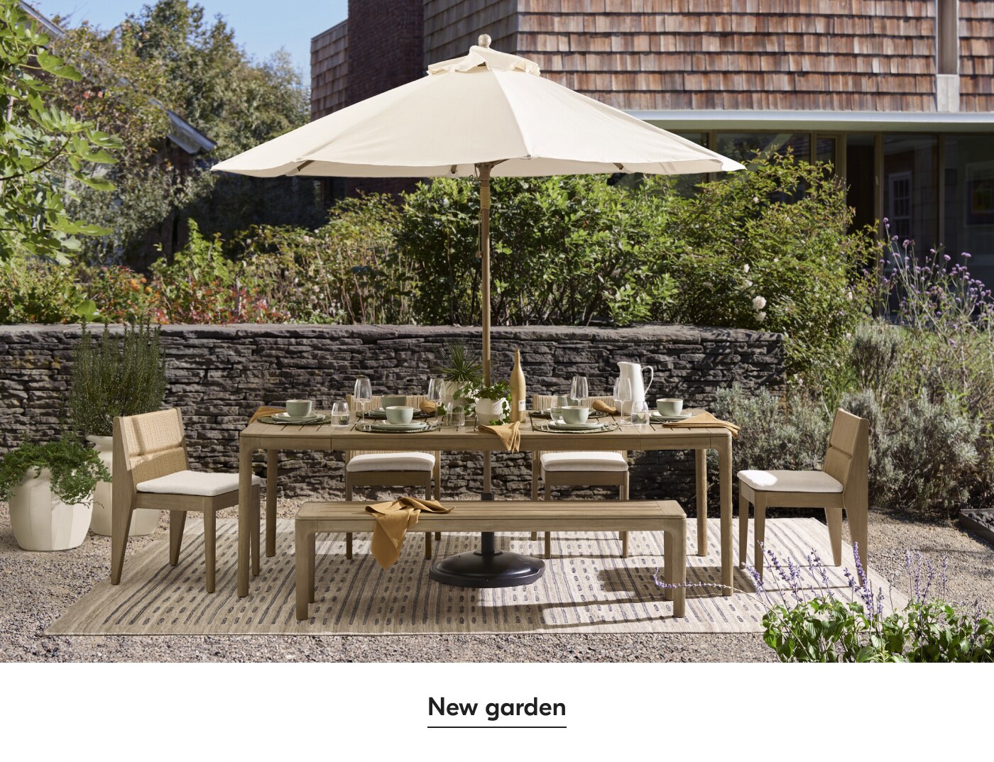 New garden