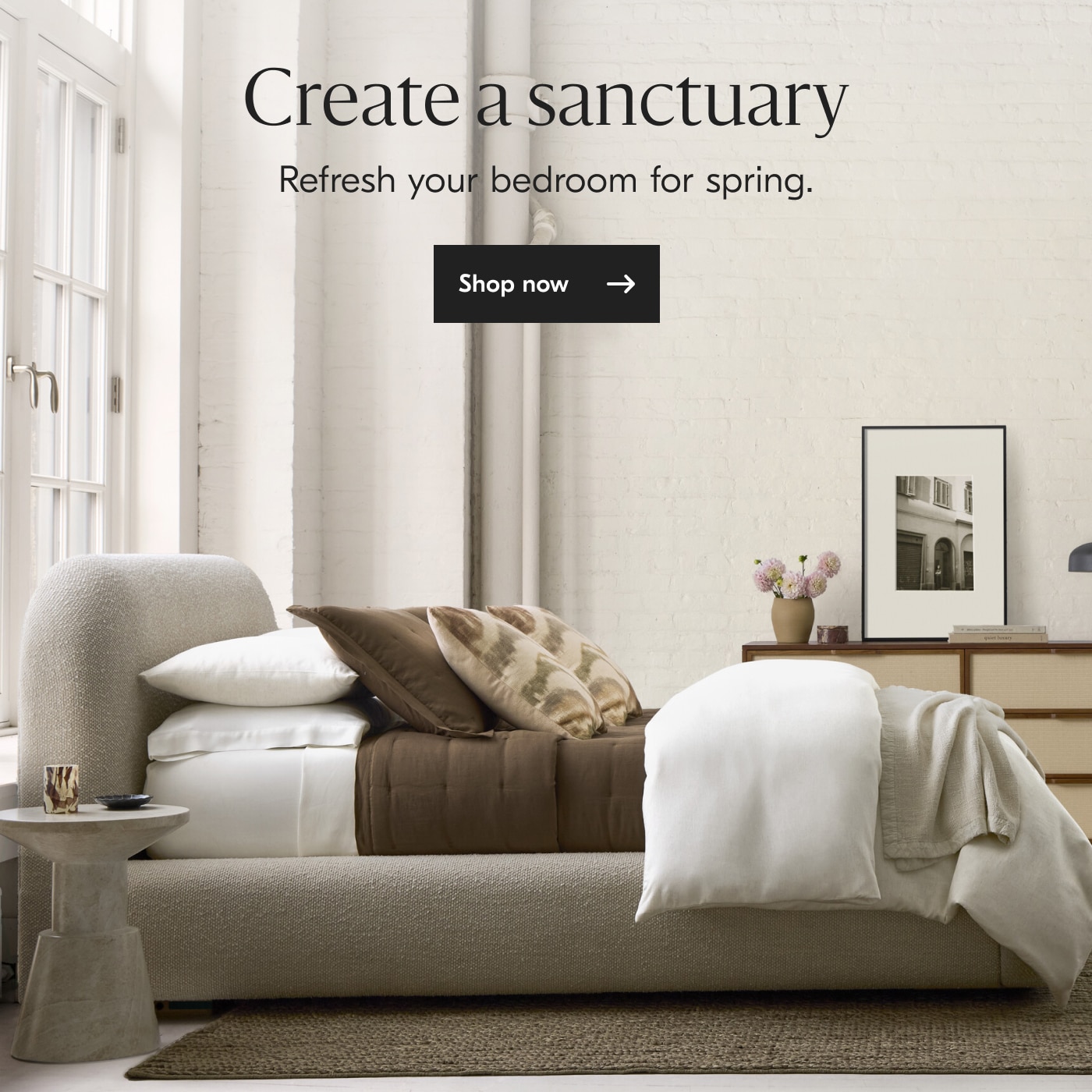 Create a sanctuary - Shop now