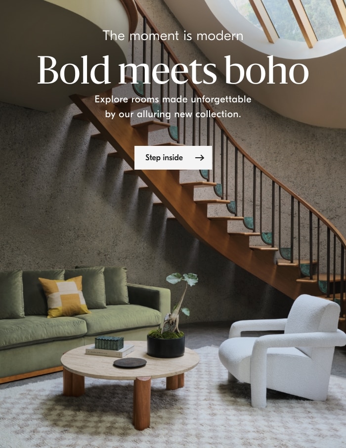 COOL NEW HOME TOUR Where bold meets boho West ELM UAE