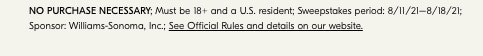 See official rules and details on our website