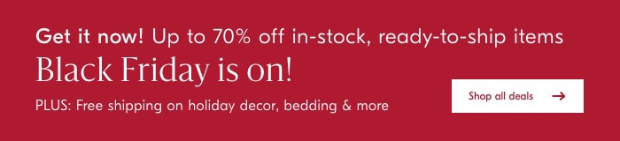 Black Friday is ON!