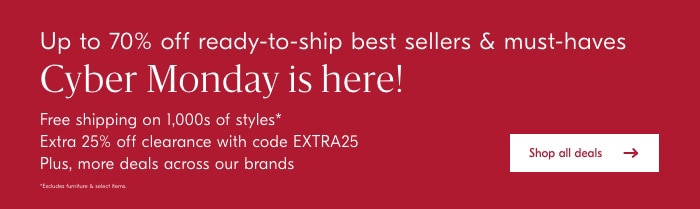 Cyber Monday is here!
