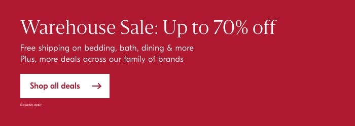 The Warehouse Sale