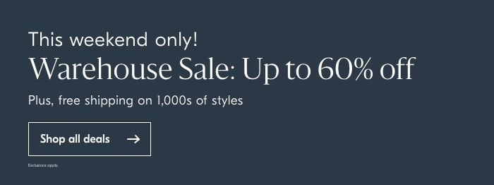 The Warehouse Sale