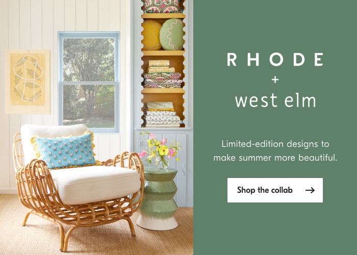 RHODE i west elm Limited-edition designs to make summer more beautiful. Shop the collab 
